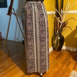 Bohemian Chic Maxi Plus Size Skirt